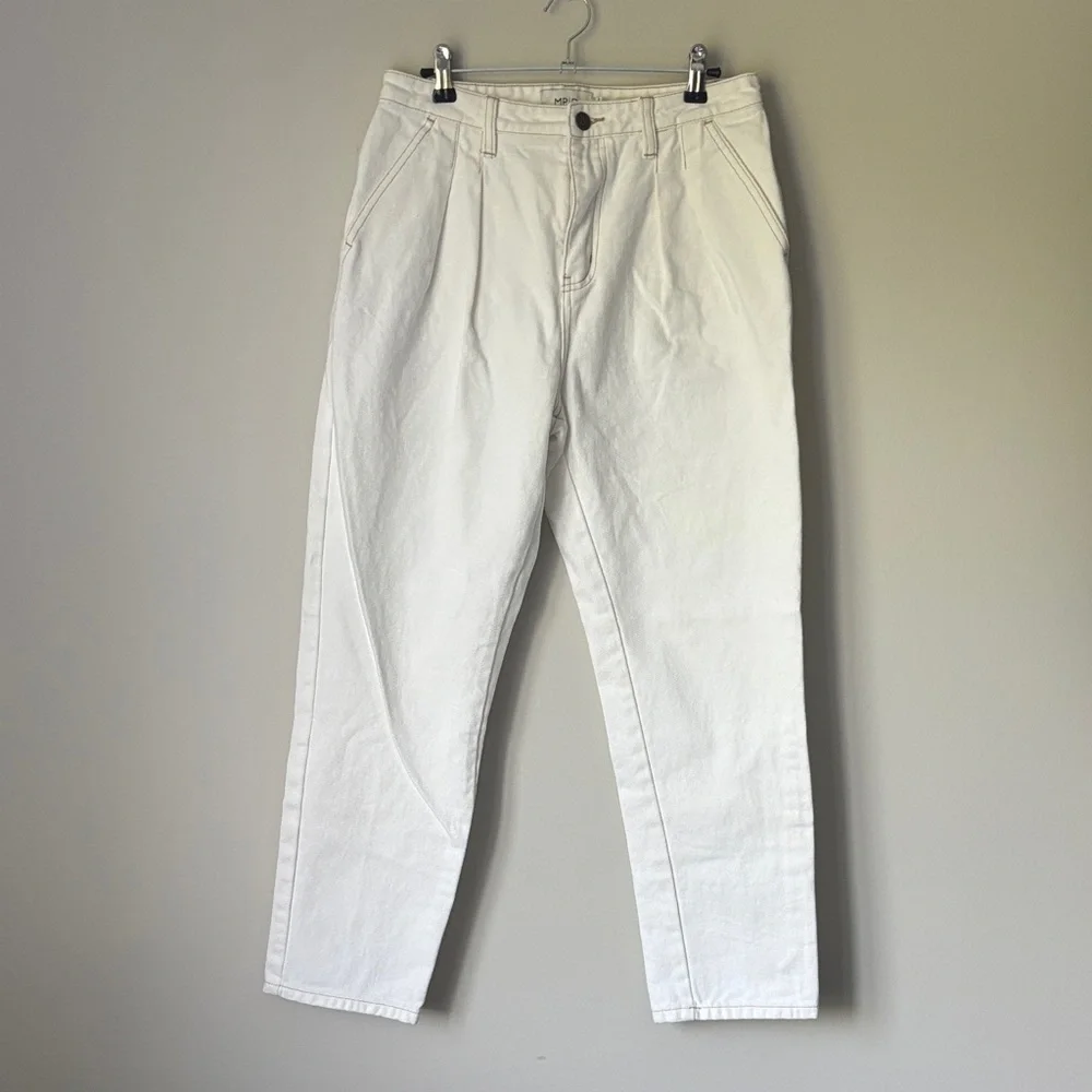 MP D High-Waisted Skinny white Denim 🤍 size Small - Picture 2 of 7